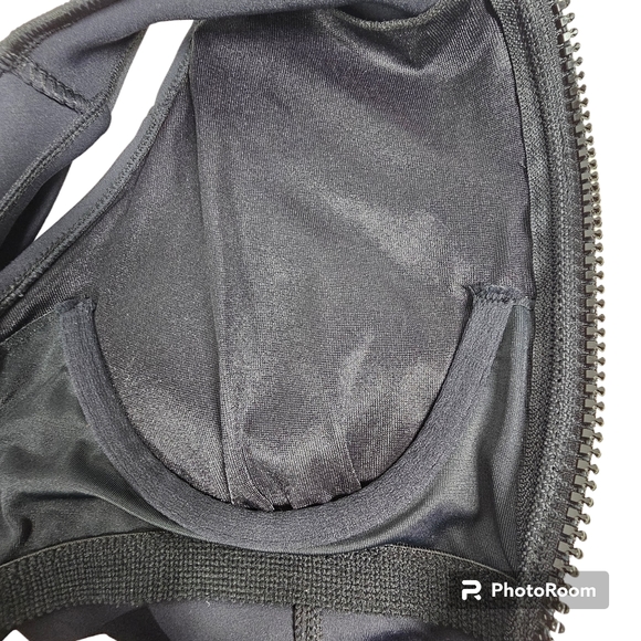 Scuba Coco Zip Front High Neck Underwire One Piece Swimsuit Women's Size 10 - Picture 11 of 16